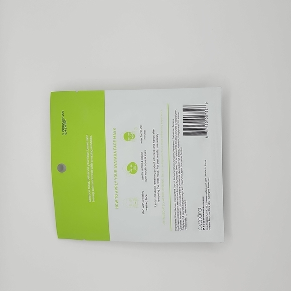 3 Piece Sheet Mask Set: Tonymoly, Avatara, & Vitamasques - Picture 6 of 8